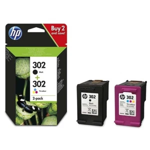 HP 302 Tinte Combo 2-Pack Schwarz, Cyan/Magenta/Gelb ca. 190 Seiten - Bild 1 von 2