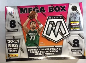 2020-21 Panini Mosaic NBA Basketball Mega Box NEW SEALED - Picture 1 of 6