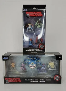 Lot of 2 Sets: Jada Dungeons And Dragons Die Cast Figures, 9 Total. NIB! - Picture 1 of 7