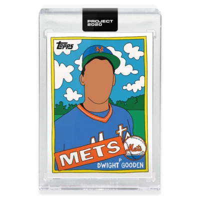 2020 TOPPS PROJECT 2020 #119 DWIGHT GOODEN - BY FUCCI - Image 1 of 2