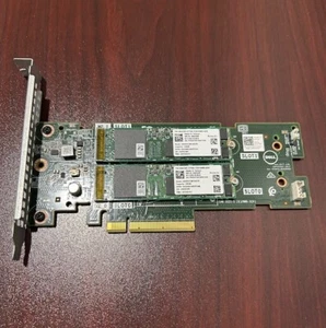 Dell 0JV70F SSD M.2 PCIe X2 Solid State Storage Controller Adapter Card 240GB - Photo 1/3