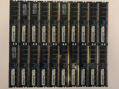 20 x Ramaxel RML1520PG38D6F-667 PC2-5300U-555 512MB Memory RAM - Image 1 of 3
