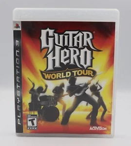 Guitar Hero World Tour Sony PlayStation 3 PS3 Game CIB Complete NO US TARIFFS - Picture 1 of 3