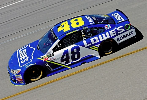 Jimmie Johnson #48 Lowe's NASCAR 13x19 Poster Gloss Photo Print H8S Cover
