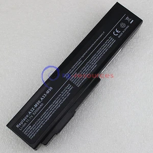 Laptop Battery For ASUS A32-N61 A32-X64 N53SV N53TA N61 N61DA N61Ja N61Jq N61Jv - Picture 1 of 4