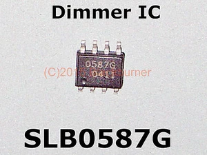 SLB0587G Touch Dimmer IC DSO-8-1 (SMD)  NEU - Bild 1 von 3