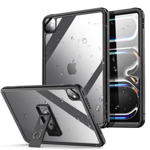 For iPad Pro 13 inch Case (M4) 2024 Waterproof Shockproof Heavy Duty Stand Cover - Picture 1 of 13