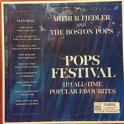 Arthur Fiedler And Boston Pops Orchestra - Pops Festival. 119 All-Time Popular F - Image 1 of 3