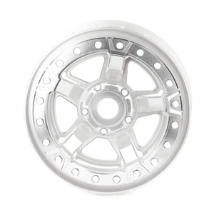 BeaxTurbo TRAXXAS XMAXX 8S/&XRT Aluminum Wheel for PRO-Line MX43 Tire 1P silver - Picture 1 of 31
