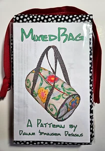 Dianne Springer Sewing Bundle MIXED BAG Pattern 3 Fabrics Zipper - Picture 1 of 4