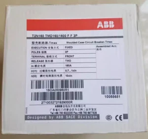 ABB MCCB Moulded Case Circuit Breaker T2N160 TMD160/1600 FF 3P - Picture 1 of 1