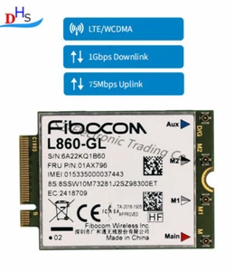 Fibocom L860-GL WWAN Card For Thinkpad X1 carbon 7th 8th X1 Yoga 4th 5th 01AX796 - Picture 1 of 3