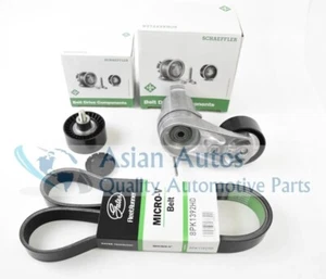 OEM INA Drive Belt Tensioner Pulley Kit For BMW X5 L6 3.0L 2013-2018 - Bild 1 von 4