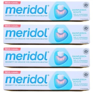 4 x meridol Zahnpasta Zahnfleischschutz – Schutz & Pflege fürs Zahnfleisch 75 ml - Bild 1 von 1