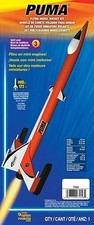Puma Estes flying model rocket kit #7256