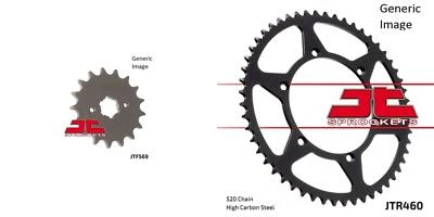 Kit de piñón delantero y trasero de acero para todoterreno KAWASAKI KLX250R 1994-1996 Foto 1 de 4