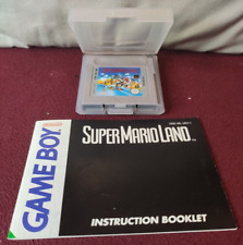 Super Mario Land - Nintendo Game Boy - Cartridge Case & Manual - Tested