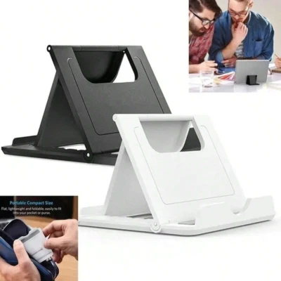 Adjustable Desk Table Desktop Stand Holder For iPad Tablet Phone Universal UK