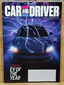 Car and Driver Magazine JULY/AUGUST 2023 - 14 New Electric Cars - EV of the Year - Picture 1 of 17