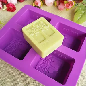Tree Of Life Silicone Soap Mold Cake Chocolate Cookie Mould Handmade Craft FW - Picture 1 of 5