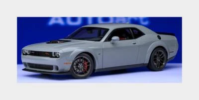 1:18 AUTOART Dodge Challenger R/T Scat Pack Widebody 2022 Smok Show Grey AA71774 - Photo 1/2