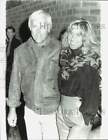1986 Photo de presse du chanteur Jack Jones et sa femme à la Directors Guild à Hollywood