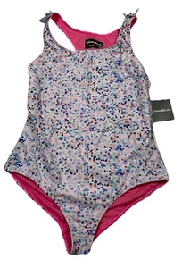 NWT Eddie Bauer Girls Swimsuit One Piece sea Spray Razorback Size 14 Large Girls - Picture 1 of 6