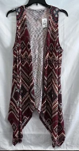 Cato Southwestern Pattern Long Vest Size XL Country Core Summer Western NWT - Picture 1 of 21
