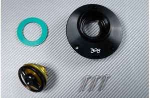 Tappo Serbatoio Benzina Oro Sgancio Rapido 1/4 Giro YAMAHA YZF R3 YZF-R3 15-2018 - Picture 1 of 4
