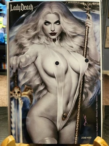 Lady Death Nightmare Symphony #1 Shikarii Naughty Variant NM Coffin 2024 - Picture 1 of 6