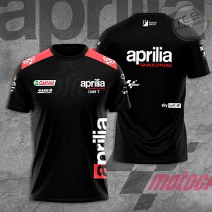 Aprilia Racing 3D T-Shirt 2025 MotoGP Fan Tee All Sizes S-5XL - Picture 1 of 1