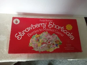 Vintage 1979 Strawberry Shortcake Berries to Market Complete Board Game - Picture 1 of 7