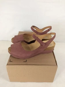 Very Good Dansko Marcy Women's Casual Sandals, Rose Milled Nubuck, W37 - Picture 1 of 6