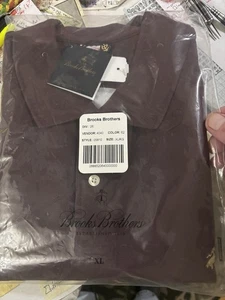 Brooks Brothers XLRG Cotton Burgundy Golf  Polo Pullover Golden Fleece Maroon? - Picture 1 of 5