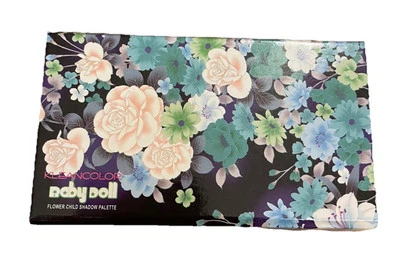 New~Kleancolor Flower Child Shadow Palette~  Mediterranean Garden~ - Image 1 of 3