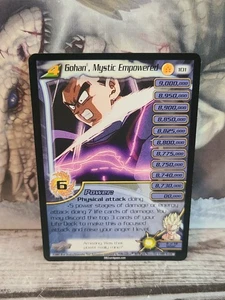 DBZ Dragon Ball Z CCG - Gohan, Mystic Empowered 101 - LV4 Score Unlimited LP - Picture 1 of 3