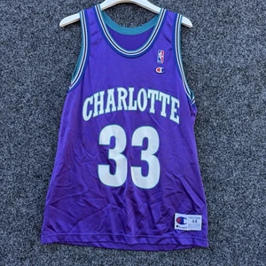 Vintage NBA Champion Charlotte Hornets Alonzo Mourning #33 Trikot Größe 44 - Bild 1 von 8
