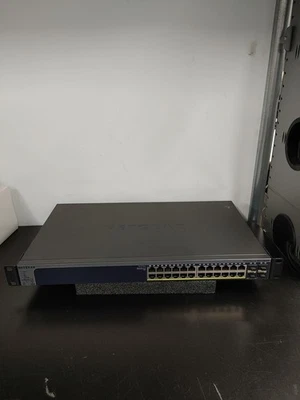NETGEAR PROSAFE GS728TPP 28 Port 24 PoE+ Gigabit Ethernet Smart Switch - Image 1 of 4