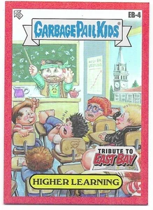 Cubo de basura Topps 2024 niños Green Day East Bay rojo aprendizaje superior #3/5 (EB-4) - Imagen 1 de 2