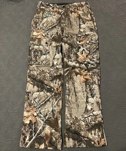 ๐ง๐ง๐ง REALTREE EDGE CAMO PANTS MENโS MEDIUM 360 PERFORMANCE STRETCH WAIST - Picture 1 of 6