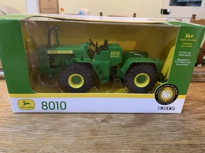 Ertl 1/32 John Deere 8010 4Wd Tractor National Farm Toy Museum 2018 NIB - Image 1 of 4
