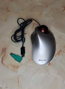 Microsoft Trackball Explorer 1.0 Mouse PS2/USB Compatible X05-87473 Tested Works - Picture 1 of 7