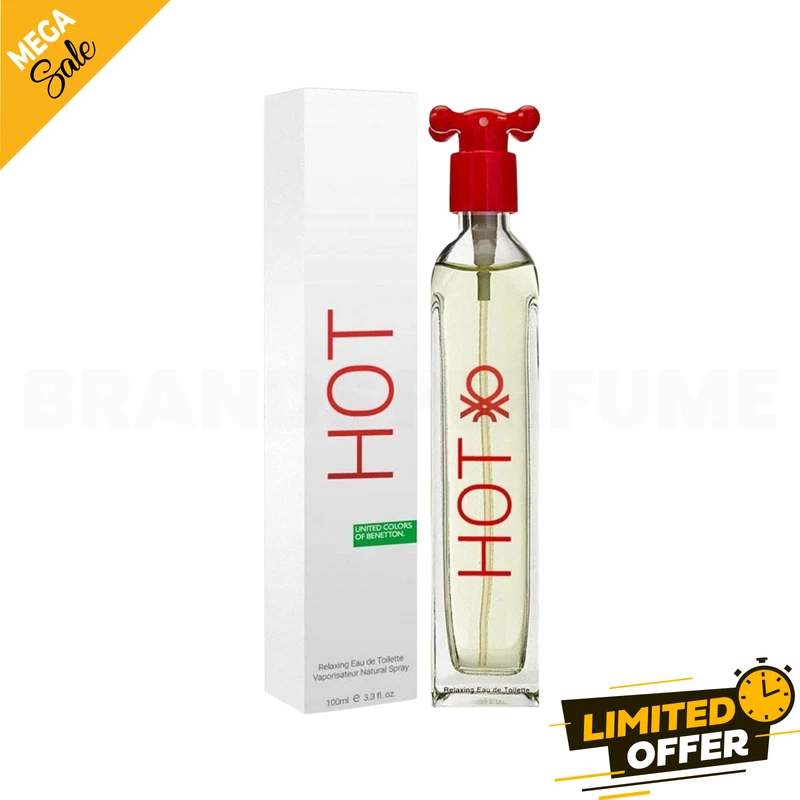 HOT BY BENETTON 3.3 FL.OZ. EDT SPRAY FOR WOMEN - Image 1 of 1