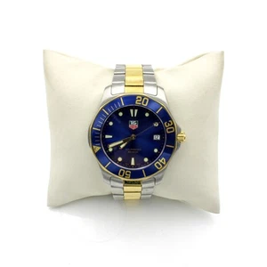 TAG Heuer Aquaracer Date Indicator Stainless 39MM Men's Wristwatch 8" #WB2115-3 - Picture 1 of 7