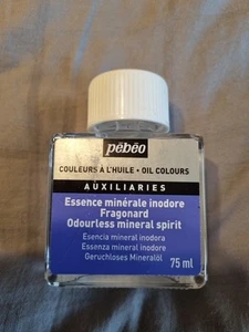 Pebeo Artist Oil Painting Auxiliaries Odourless Mineral Spirit 75ml - Picture 1 of 3