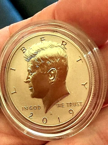 2019-S  KENNEDY  ENHANCED REVERSE PROOF HALF DOLLAR Cover