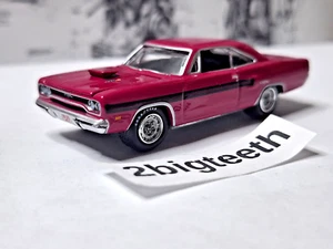 JOHNNY LIGHTNING MUSCLE CARS U.S.A. 1970 Plymouth GTX Moulin Rouge - Picture 1 of 5