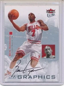 2007/08 FLEER ULTRA BEN GORDON AUTOGRAPH - Picture 1 of 1