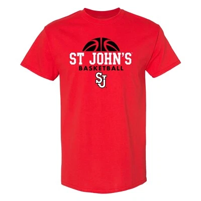 St John's University Red Storm Basketball Hype T-Shirt - Red - Image 1 of 4