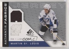 2007-08 SP Game Used Edition Authentic Fabrics Martin St Louis #AF-SM HOF